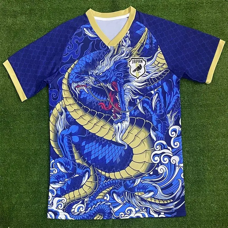 Legia Warszawa 24/25 Home Jersey — Japanese dragon blue colorway — Kakobuy Spreadsheet photo