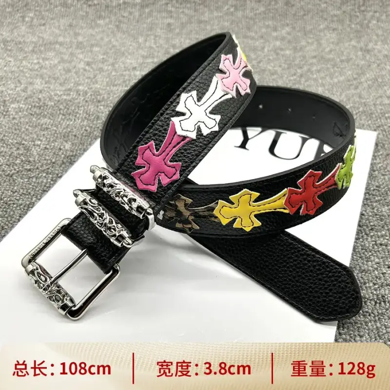 Chrome Hearts belt — [roller pin buckle 108cm] color cross belt colorway — USFans Spreadsheet photo