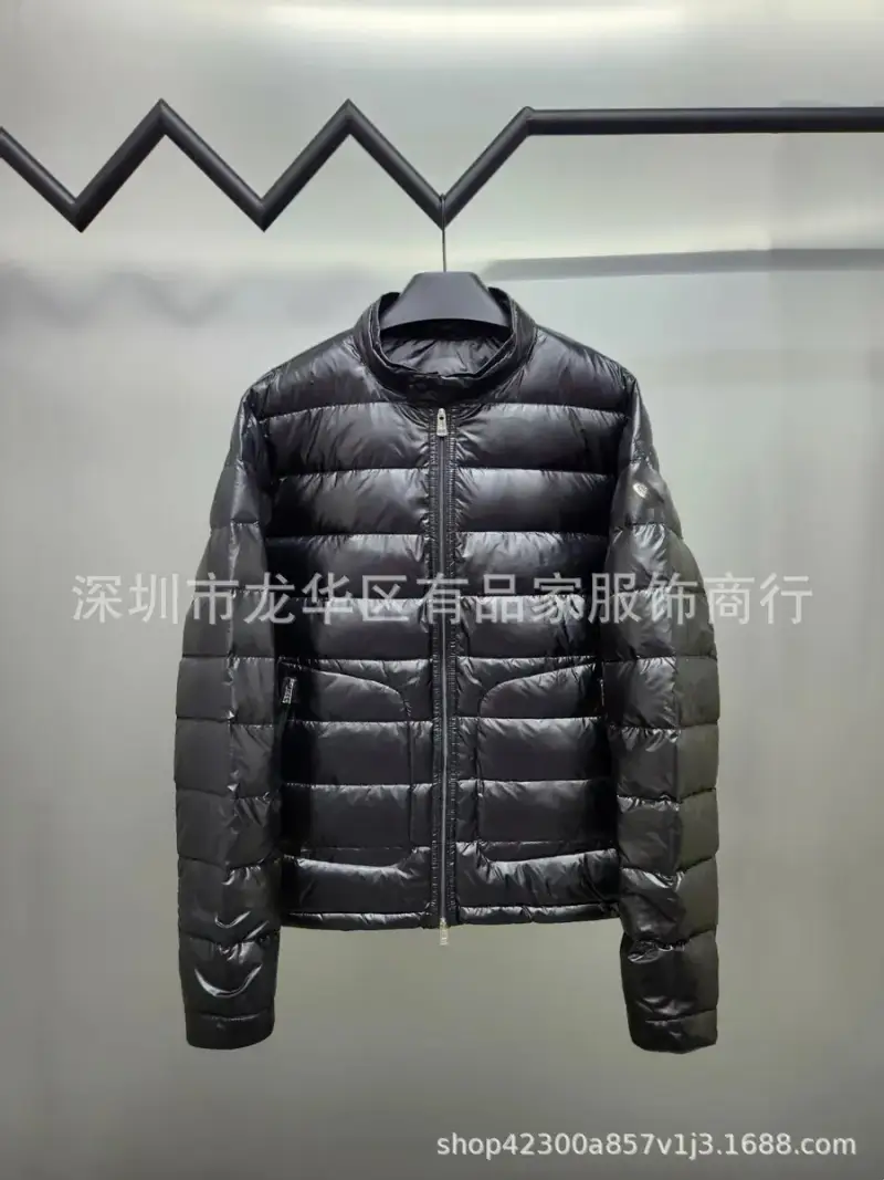 Moncler Acorus Packable Short Down Jacket — Black colorway — USFans Spreadsheet photo