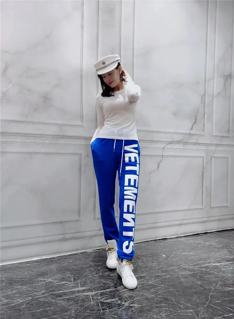 Vetements Pants — Sapphire blue, single style colorway — USFans Spreadsheet photo
