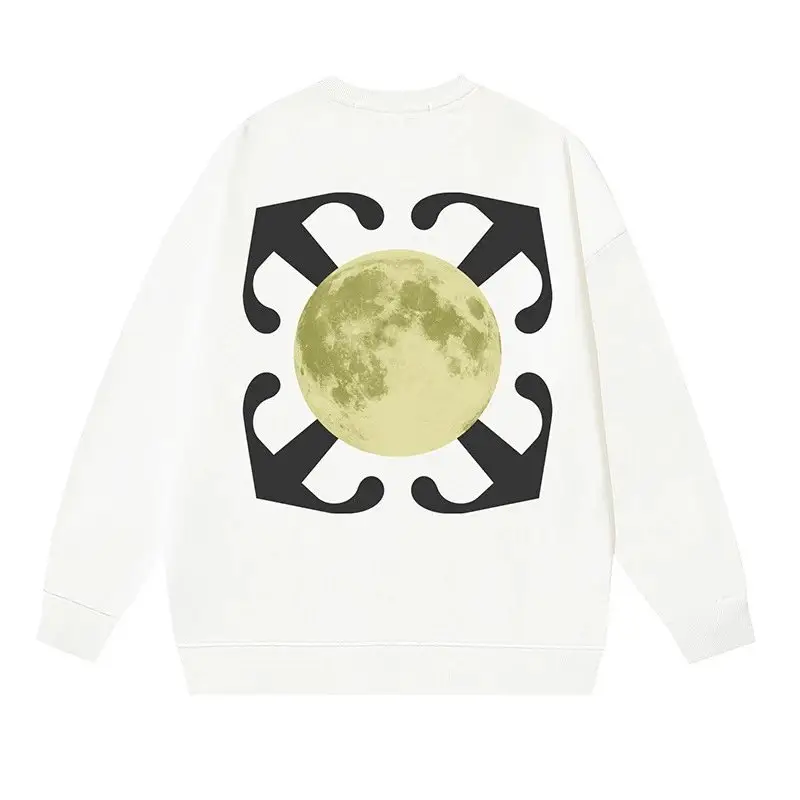 Off-White White Crewneck — 130 white colorway — USFans Spreadsheet photo