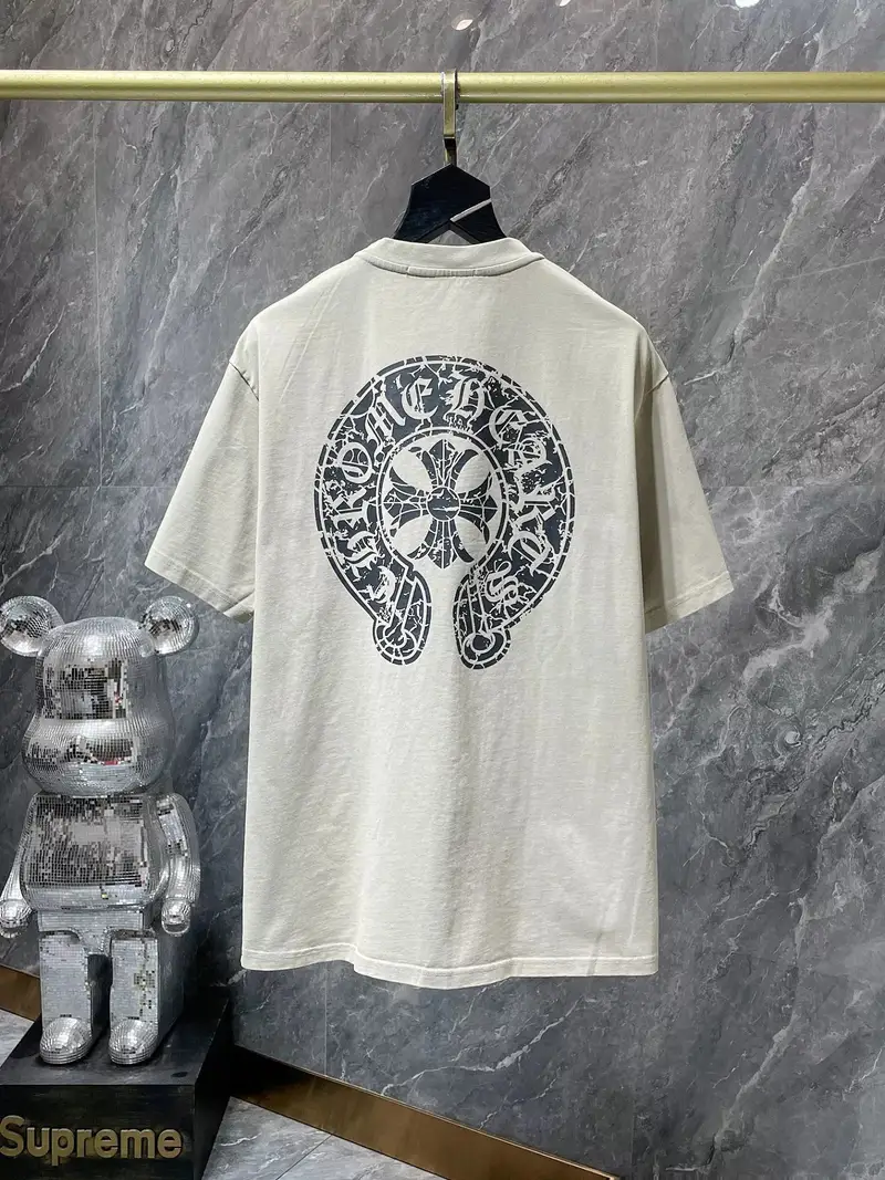 Chrome Hearts Leather Tee — 8773 wash water rice colorway — USFans Spreadsheet photo