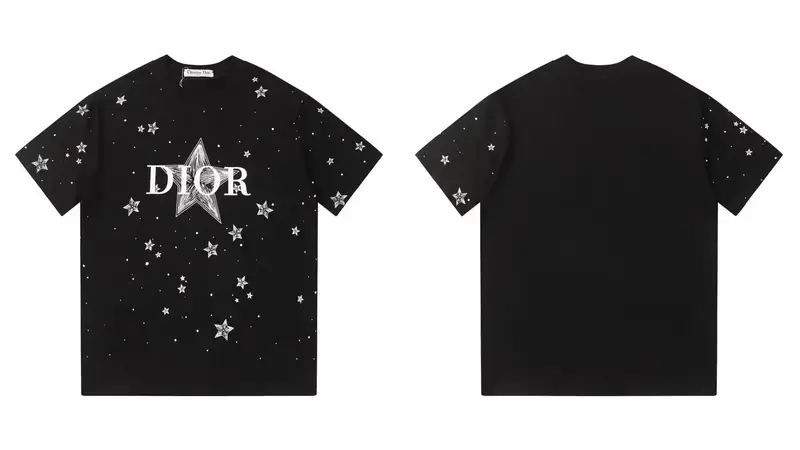 DIOR Tee — 2521 black colorway — USFans Spreadsheet photo