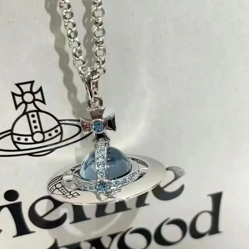 Vivienne Westwood Necklaces — Glacier Blue Large colorway — USFans Spreadsheet photo