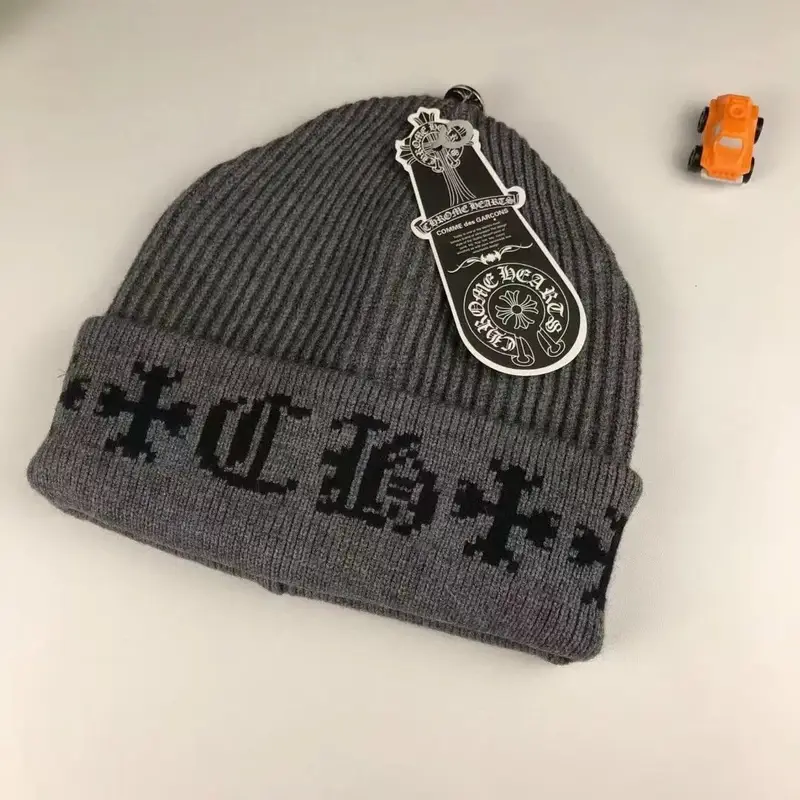 Chrome hearts beanie — Grey 2 colorway — USFans Spreadsheet photo