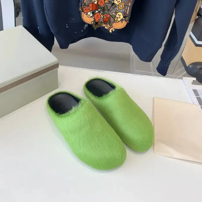Marni Slides — green colorway — Kakobuy Spreadsheet photo