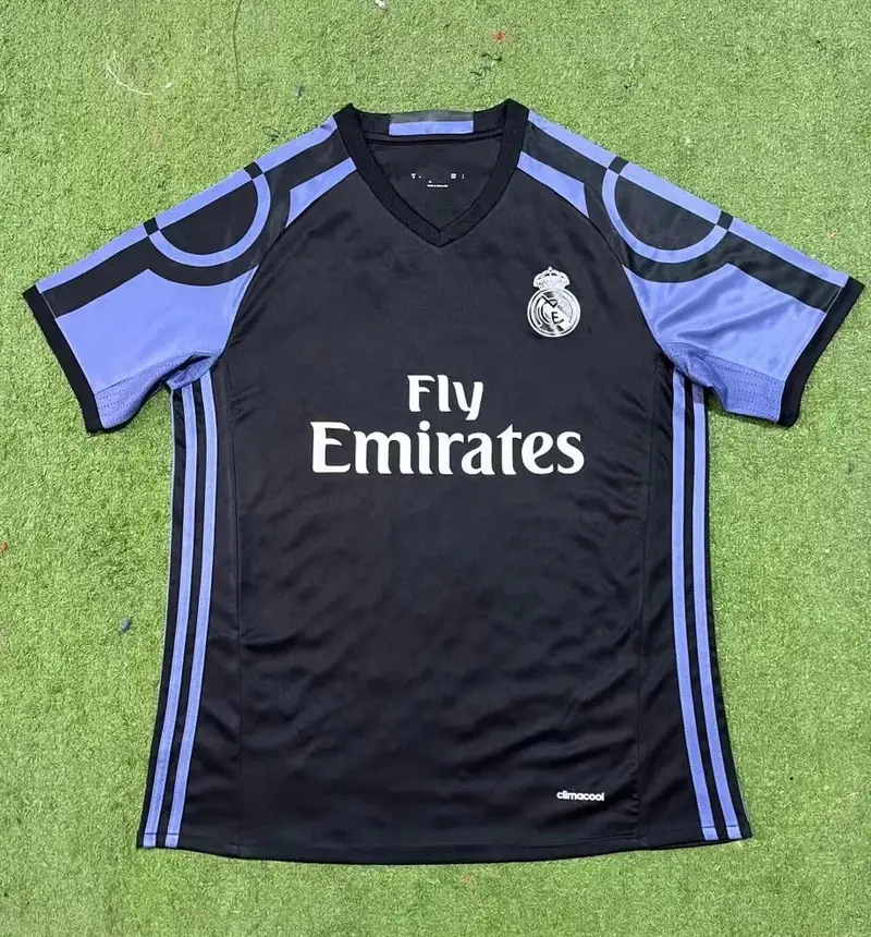 China Jersey 2018 — 16-17 Real Madrid Two-guest Black colorway — Kakobuy Spreadsheet photo