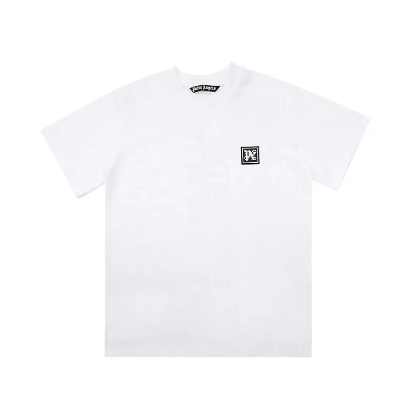 Palm Angels Monogram NY Spray Tee — 2272 white and black colorway — USFans Spreadsheet photo