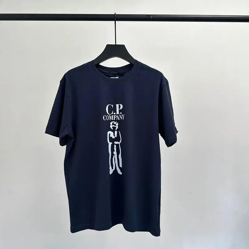 CP Company Logo T-Shirt — 9013 Royal Blue colorway — Kakobuy Spreadsheet photo