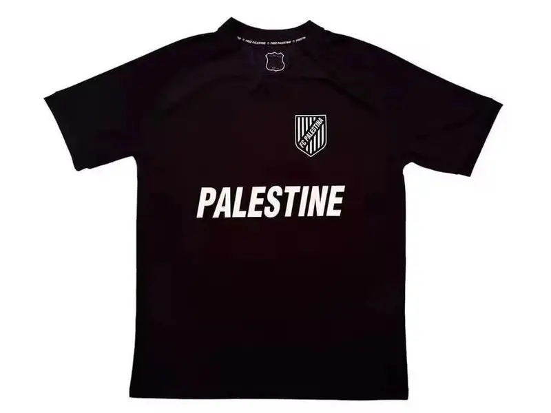 Palestine Jersey — Palestinian anniversary in black English colorway — Kakobuy Spreadsheet photo
