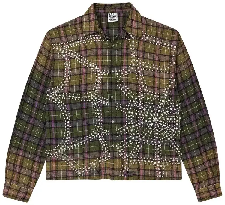 Vale Forever Chocolate Flannel Hoodie — Green style colorway — Kakobuy Spreadsheet photo