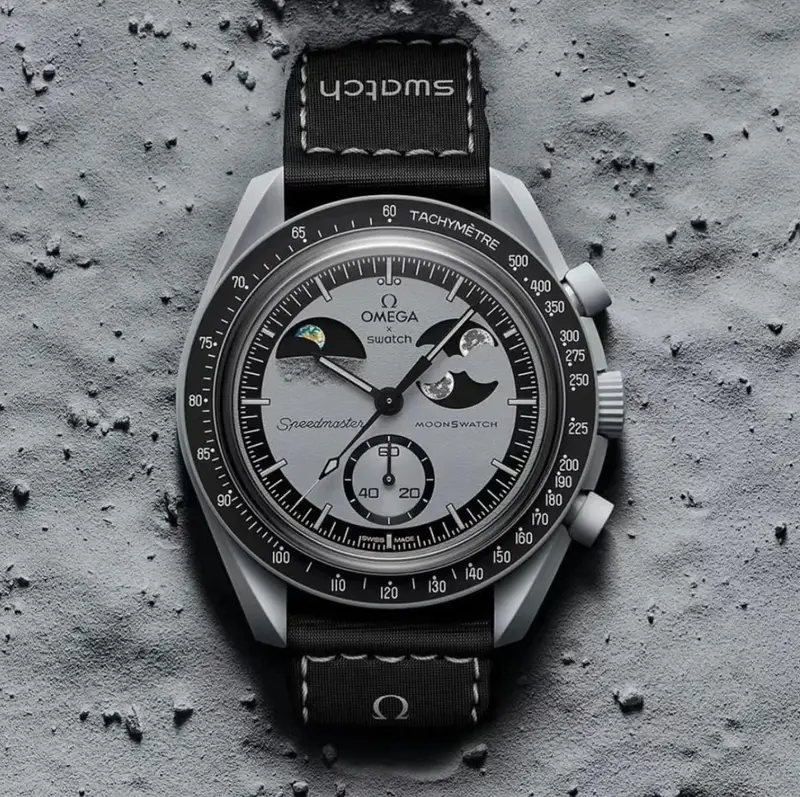 Omega x Swatch Watch — Moon phase colorway — USFans Spreadsheet photo
