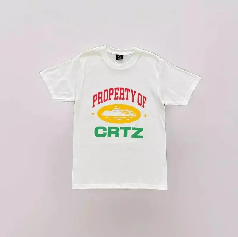 Corteiz Tee — Double Star White colorway — USFans Spreadsheet photo