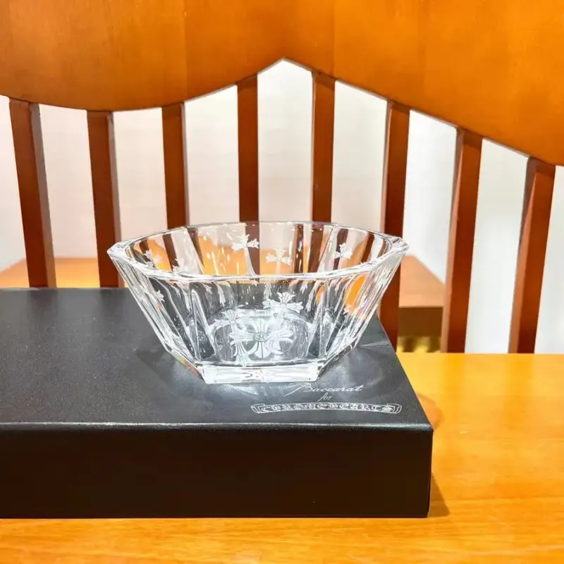 Chrome Hearts Glass — Crystal Small Fruit Plate, Gift Box Packaging colorway — USFans Spreadsheet photo
