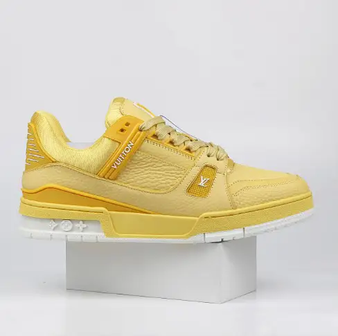 LV Trainers Monogram Black Denim Sneakers — 16 colorway — Kakobuy Spreadsheet photo