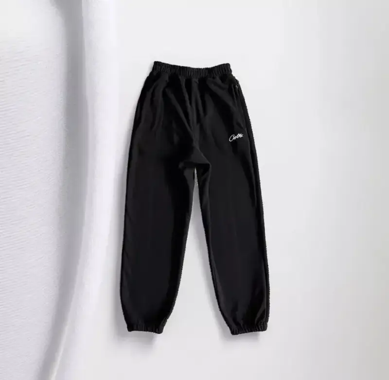 Corteiz Alcatraz Basic Triple Black Pants — Black Samsung colorway — USFans Spreadsheet photo