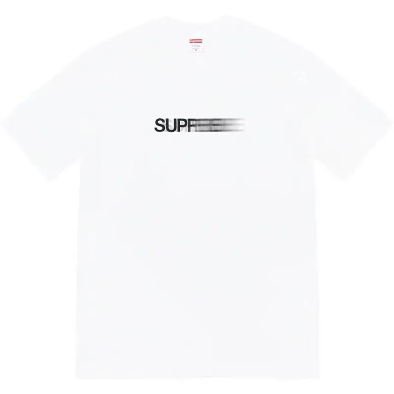 Supreme T-Shirts Cross-Logo — B352 Phantom White colorway — Kakobuy Spreadsheet photo