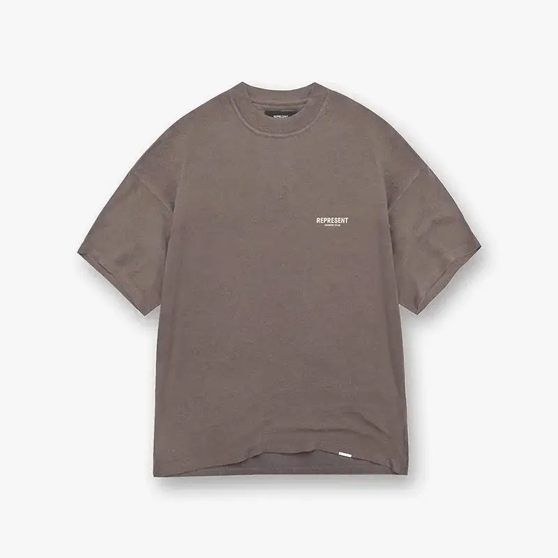 Represent Tee — Brown gray colorway — Kakobuy Spreadsheet photo