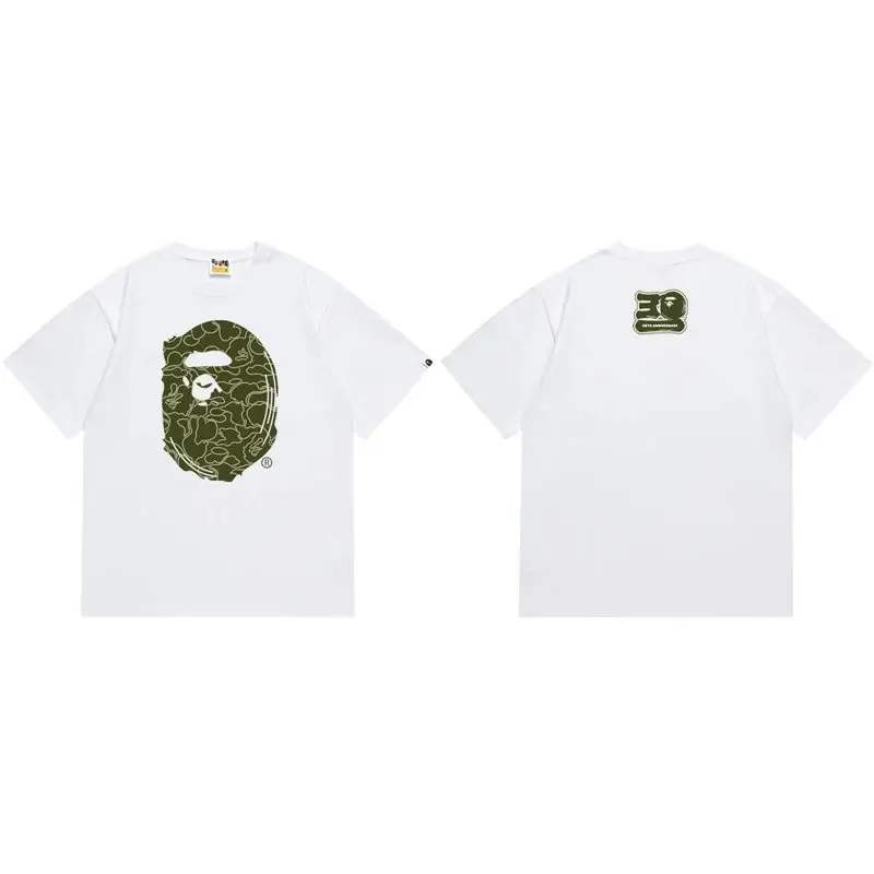 Bape Tees — 173 white green colorway — USFans Spreadsheet photo