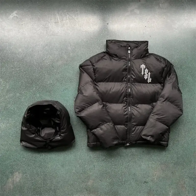 Shiny Trapstar Jacket — black tiger jacket colorway — USFans Spreadsheet photo