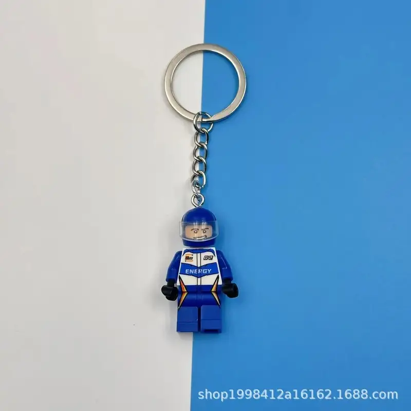 Lego Keychain Pendants — Racer L3 colorway — USFans Spreadsheet photo