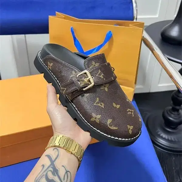 LV Cosy Cosy Shoes — Classic vintage brown colorway — USFans Spreadsheet photo