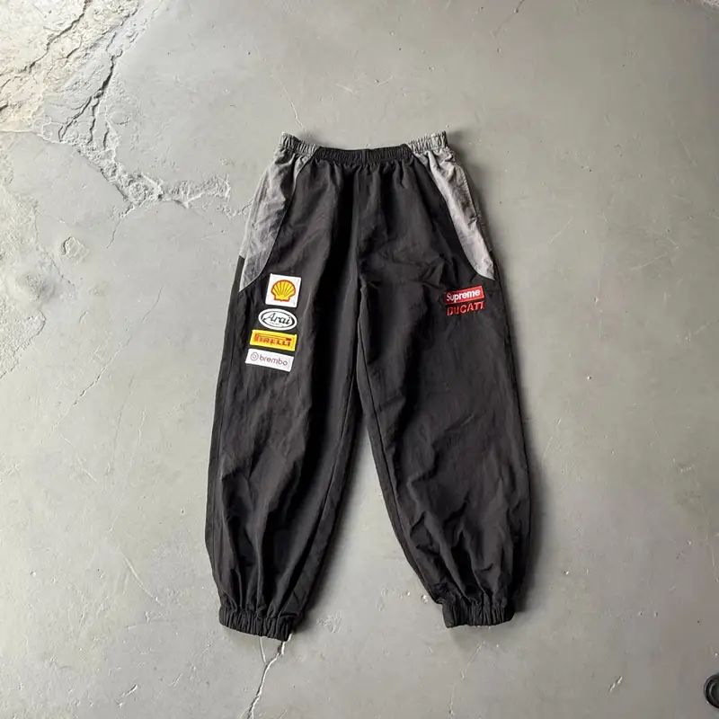 Supreme Ducati Tracksuit — 067 black/pants colorway — USFans Spreadsheet photo