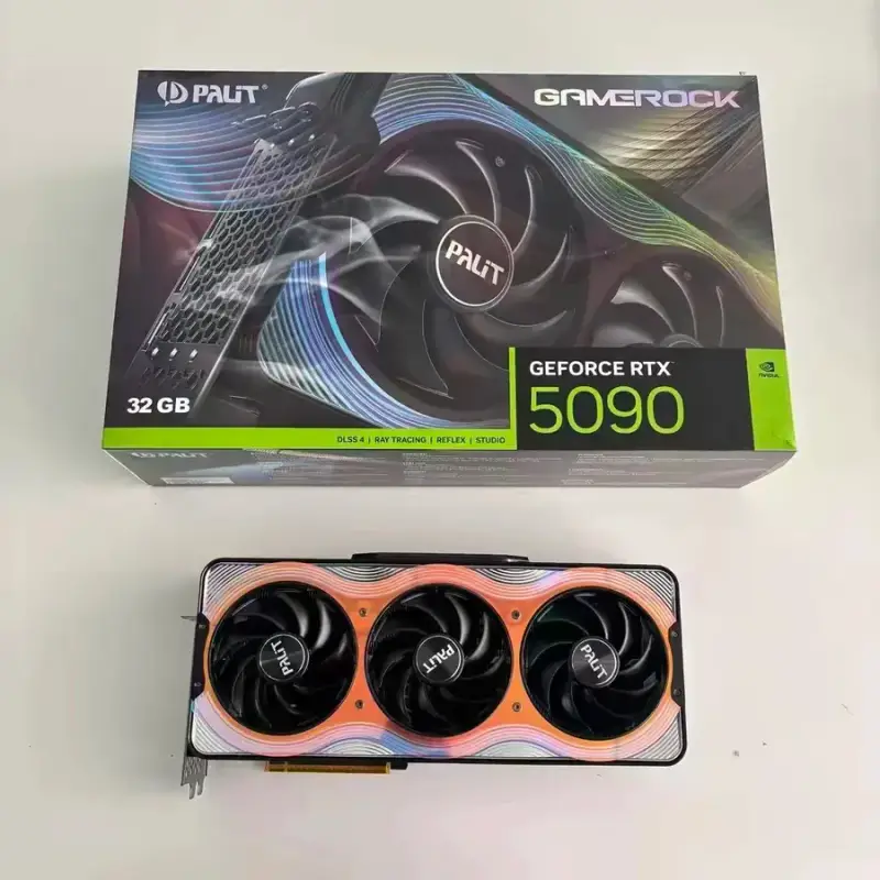 Graphic Card RTX5090 Phantom — Tongde RTX5090 Phantom colorway — USFans Spreadsheet photo