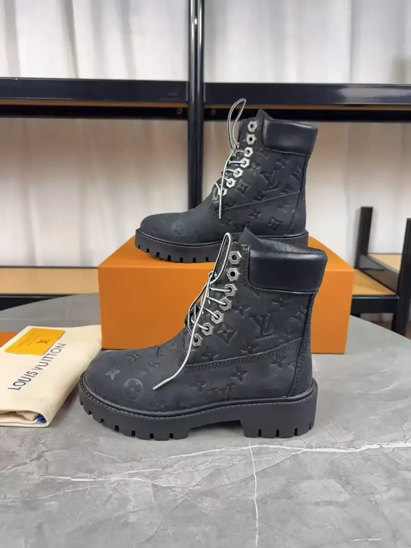 Timberland x LV Shoes — black colorway — USFans Spreadsheet photo