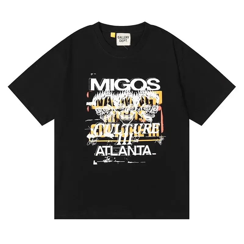 Gallery Dept Shirts — 6019 black colorway — Kakobuy Spreadsheet photo