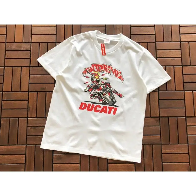Supreme X Ducati T-Shirt — B381 Ducati Joint White colorway — USFans Spreadsheet photo