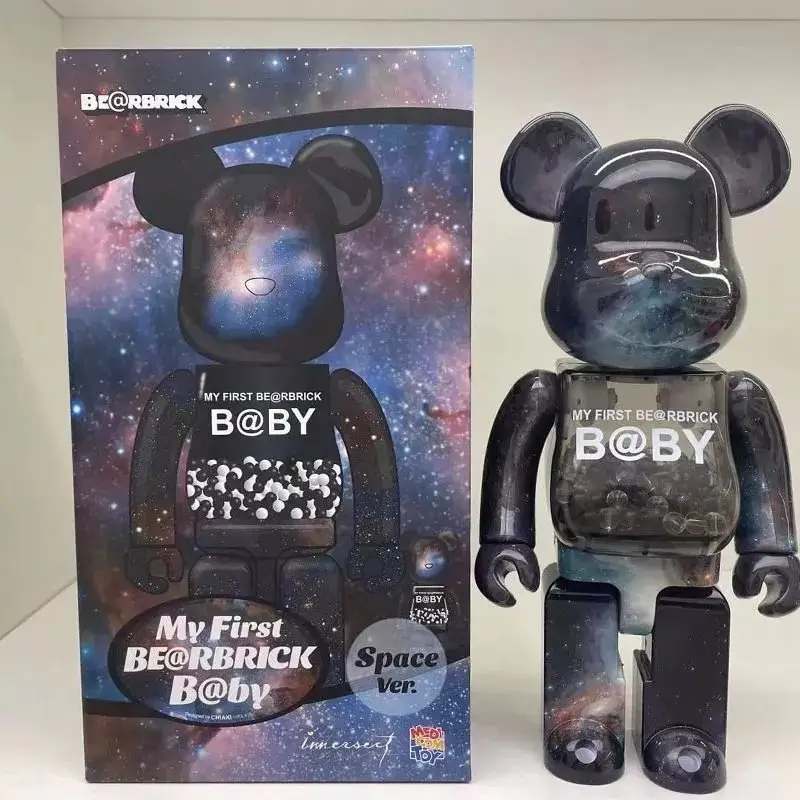 Bearbrick 400% — starry sky colorway — USFans Spreadsheet photo