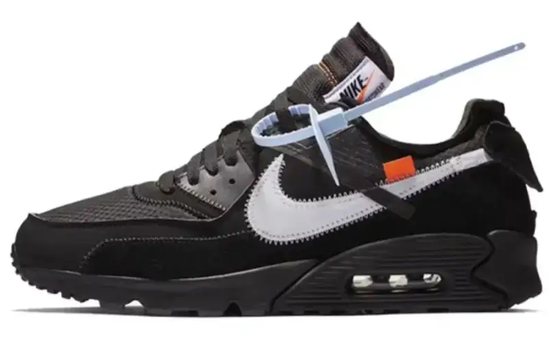 Nike Blazer Mid Off-White — MAX 90 black and white colorway — USFans Spreadsheet photo