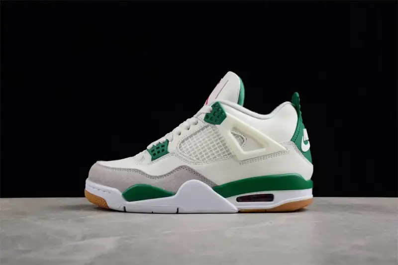 Jordan 4 Off-White Sail — White and Green Joint DR5415-103 colorway — USFans Spreadsheet photo