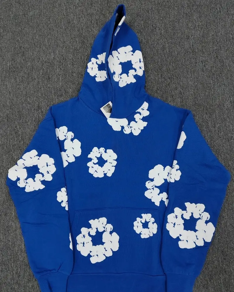 Denim Tears Offset Hoodie — blue colorway — Kakobuy Spreadsheet photo