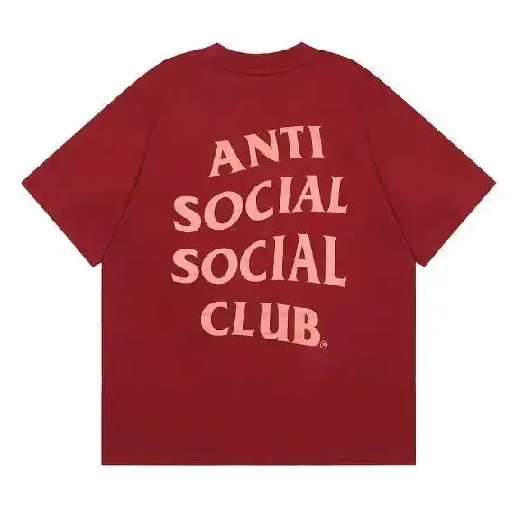 ASSC Anti T-Shirts — wine red Foundation colorway — USFans Spreadsheet photo