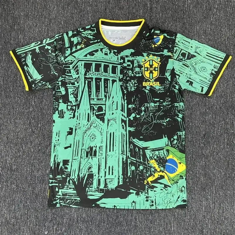 Poland Jersey 2024 (Player) — 24-25 Green Brazil City Edition colorway — USFans Spreadsheet photo
