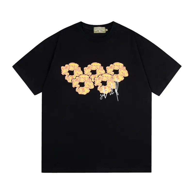 Denim Tears x Offset T-Shirt — black kapok colorway — USFans Spreadsheet photo