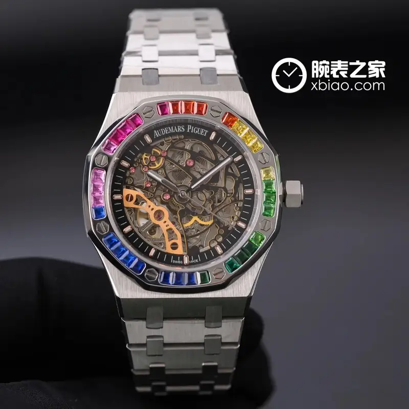 Stones Covered Audemars Piguet — Silver Shell-Black Plate Steel Strip [Co colorway — USFans Spreadsheet photo