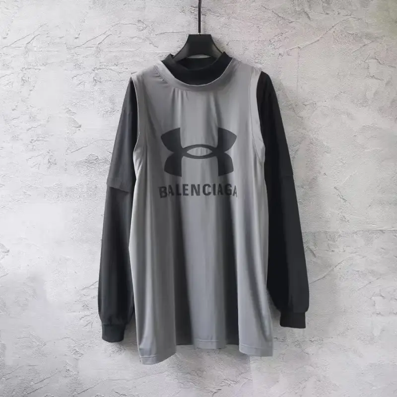Balenciaga x Under Armour Logo Hoodie — dark gray colorway — Kakobuy Spreadsheet photo