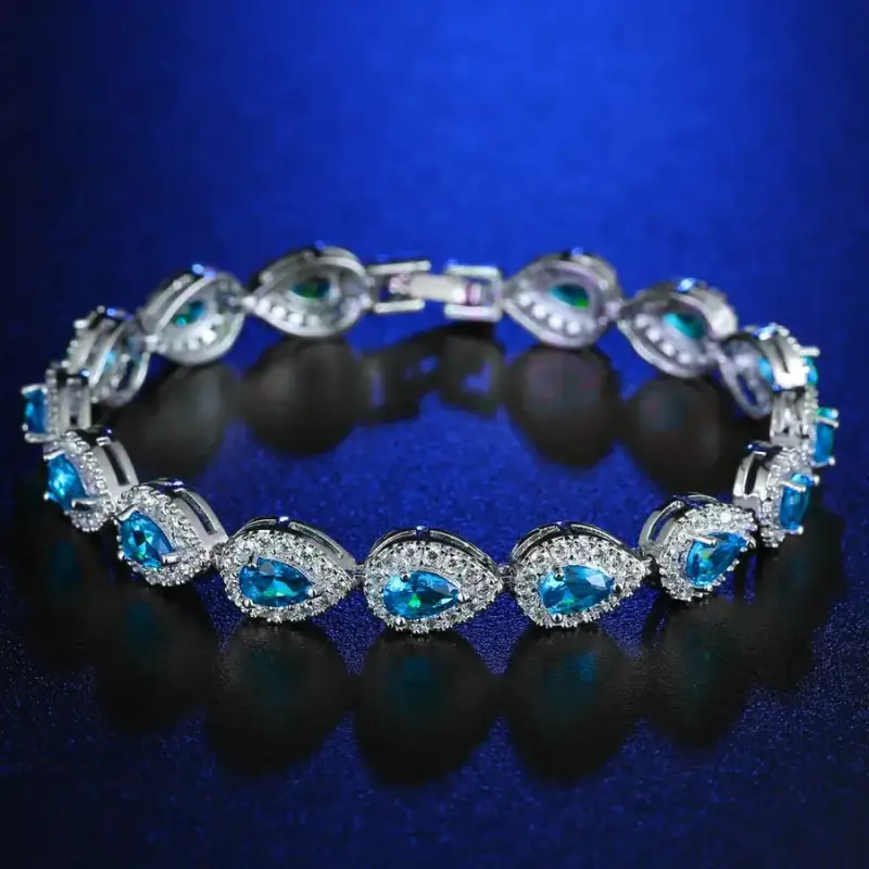 Random Bracelet — KSB00039 Platinum Sky Blue colorway — USFans Spreadsheet photo