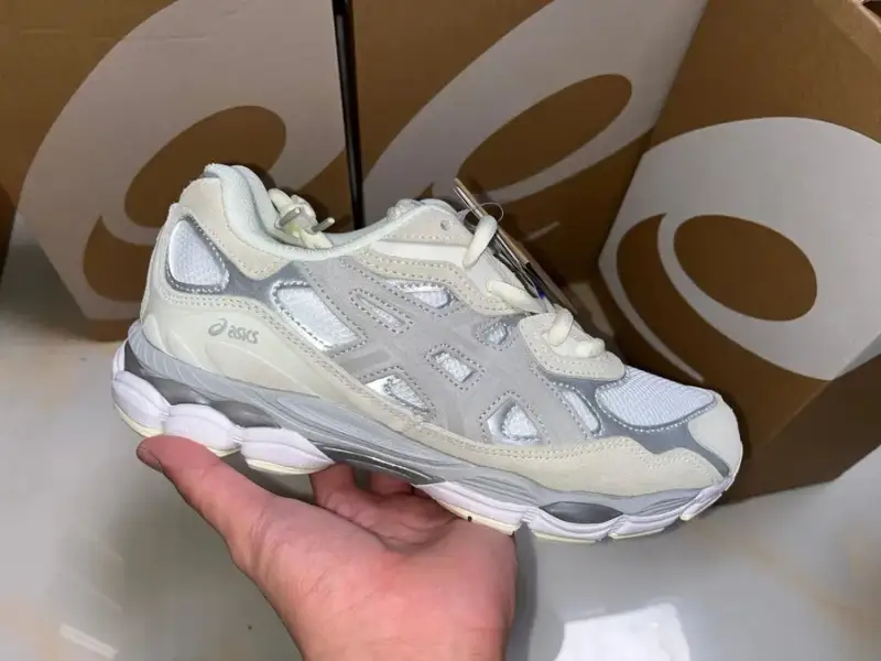 Asics Gel-NYC Shoes — Rice grey colorway — USFans Spreadsheet photo
