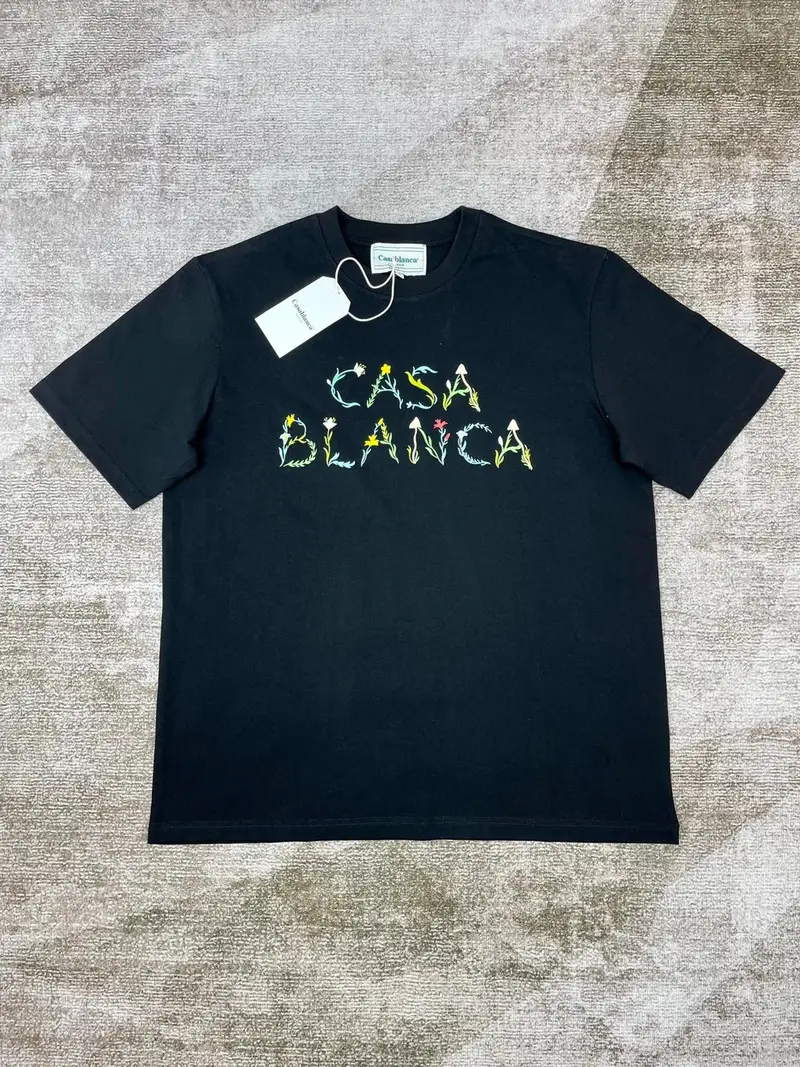 Casablanca T-Shirt — Black 3 colorway — USFans Spreadsheet photo