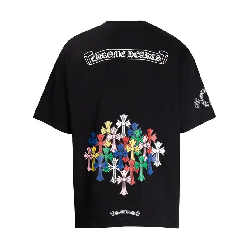 Chrome Hearts T-Shirts — 6052 black colorway — USFans Spreadsheet photo