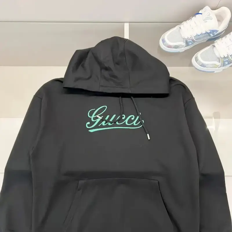 Gucci Hoodie — black colorway — USFans Spreadsheet photo