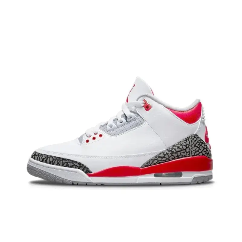 Jordan 3 "Balvin" — Aj3 Flame Red colorway — USFans Spreadsheet photo