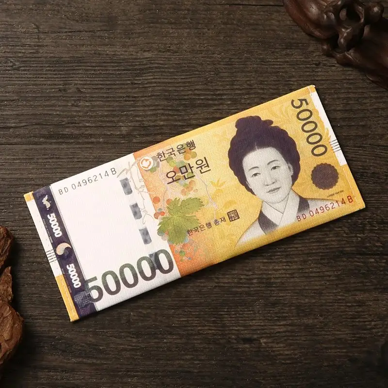 Money Wallet — FB01 50,000 Korean won colorway — USFans Spreadsheet photo