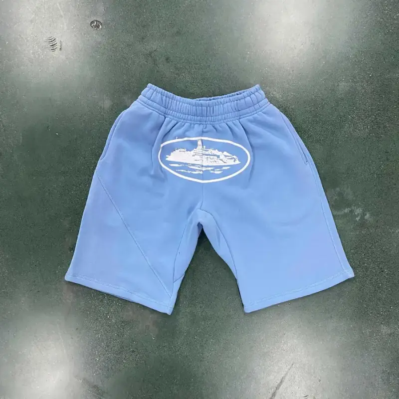 Corteiz short — # C8809 Blue colorway — USFans Spreadsheet photo