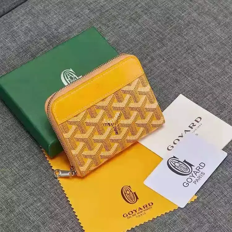 Goyard Wallet — Style 3 yellow colorway — USFans Spreadsheet photo