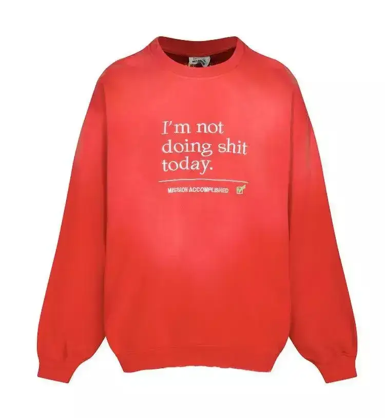 Good Vetements Hoodie — V222 Red colorway — Kakobuy Spreadsheet photo
